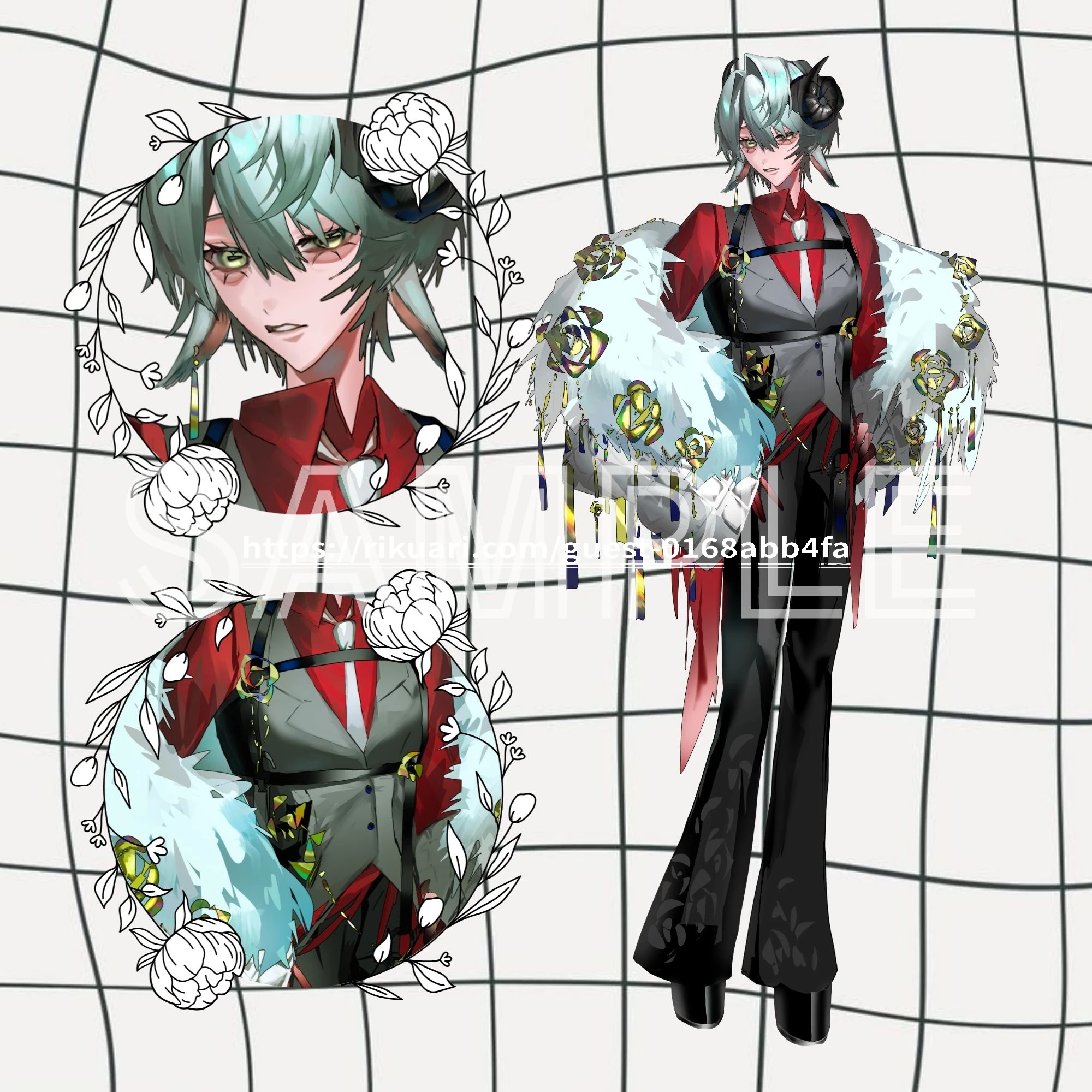 墨谷めぐ🎀 /creater のファンポート作品 2