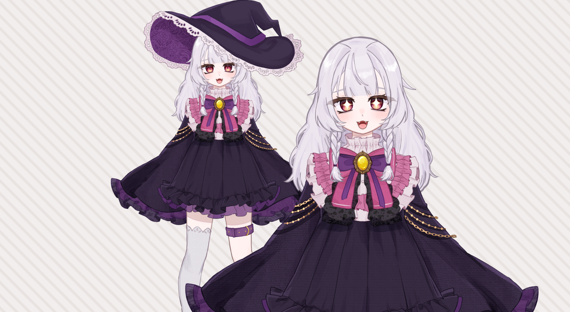 パーツ分けPSDイラスト制作